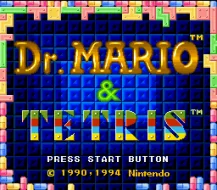 Tetris & Dr. Mario (Cart Only) thumbnail