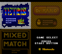 Tetris & Dr. Mario (Cart Only) thumbnail