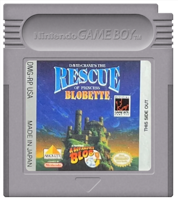 David Crane's The Rescue Of Princess Blobette (Cart Only)