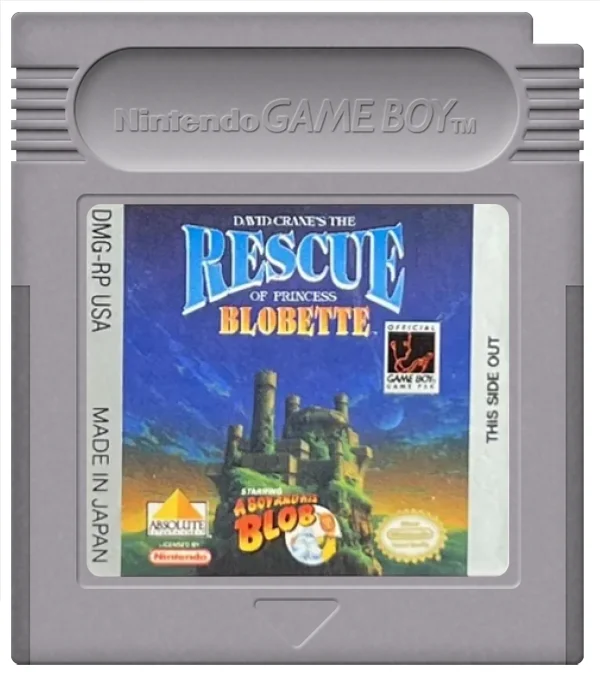 David Crane's The Rescue Of Princess Blobette (Cart Only)