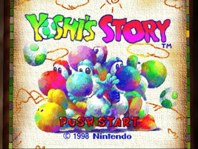 Yoshi's Story (Cart Only) thumbnail
