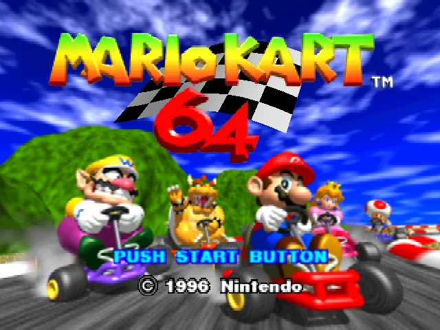 Mario Kart 64 (Cart Only) thumbnail