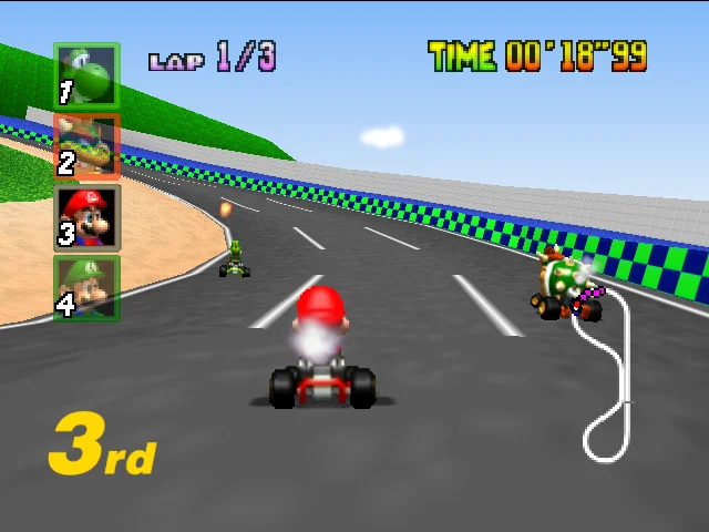 Mario Kart 64 (Cart Only) thumbnail
