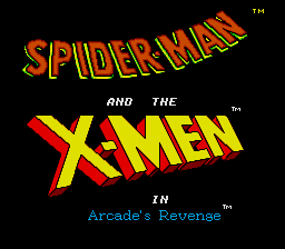 Spider-Man and the X-Men - Arcade's Revenge (Cart Only) thumbnail