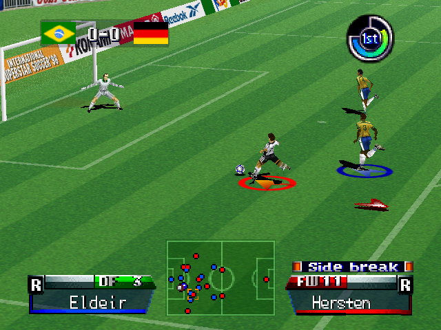 Konami International Superstar Soccer 98 thumbnail