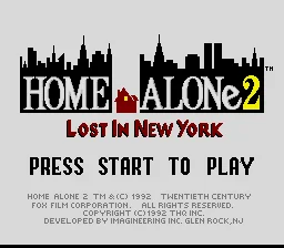 Home Alone 2: Lost in New York [NTSC] (Cart Only) thumbnail