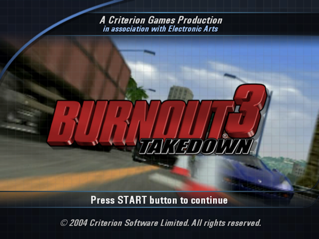 Burnout 3 Takedown (Platinum) thumbnail
