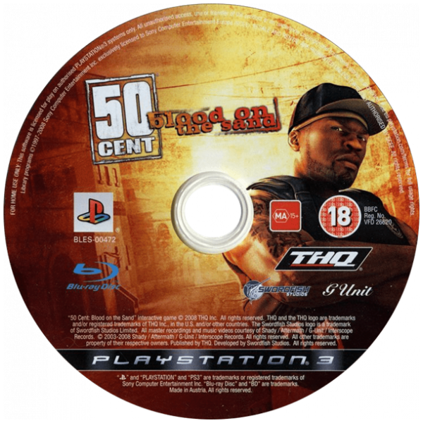 50 Cent: Blood on the sand [NEW + Sealed] thumbnail