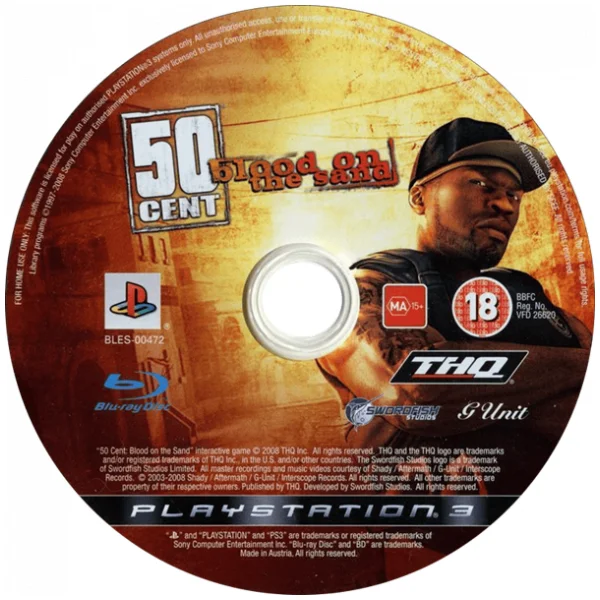 50 Cent: Blood on the sand [NEW + Sealed] thumbnail