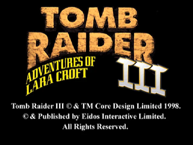 Tomb Raider III (Disc Only) thumbnail