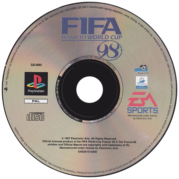 Fifa Road to World Cup '98 (Disc Only)