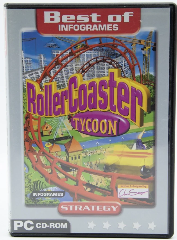 Roller Coaster Tycoon (DVD Case)