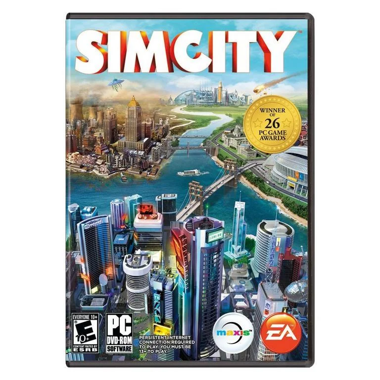 Sim City (2013) (DVD Case)