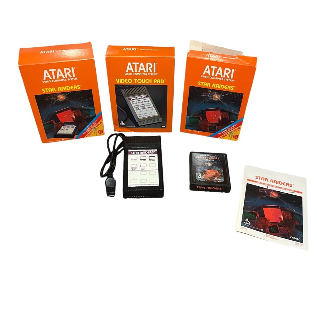 Star Raiders with video Touch Pad