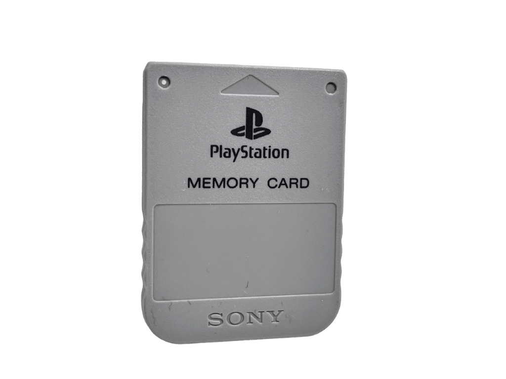 Original PS1 Memory Card