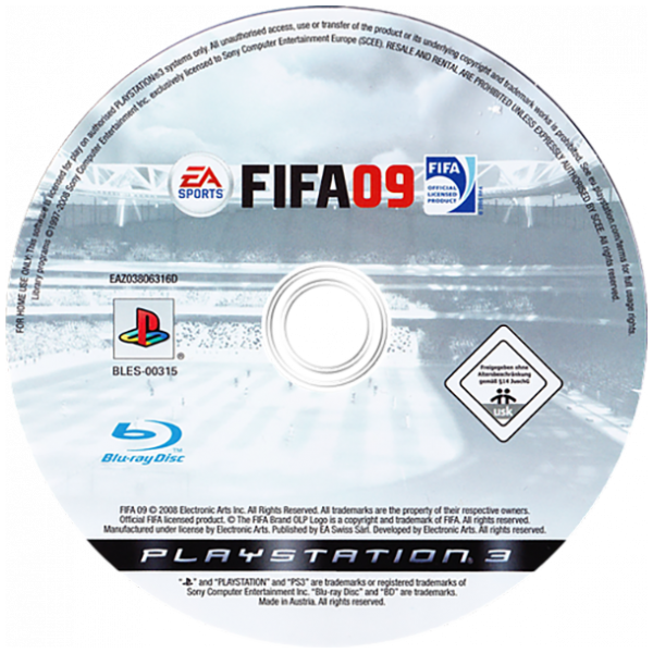 Fifa 09 (Disc Only)