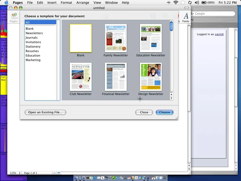 iWork '05 Evaluatie Versie thumbnail