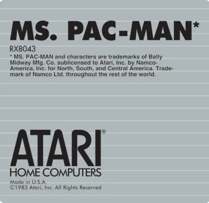 Ms. Pac-Man RX8043