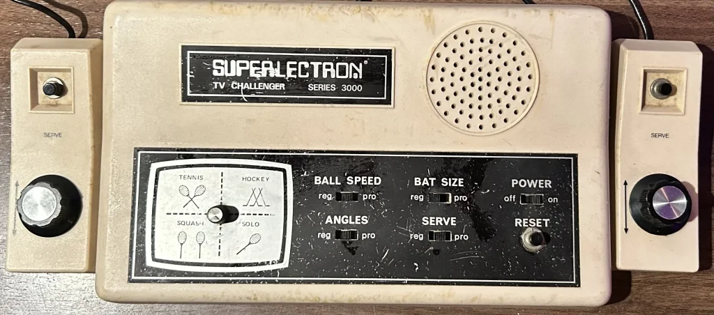 Superlectron TVC-3000 Pong machine