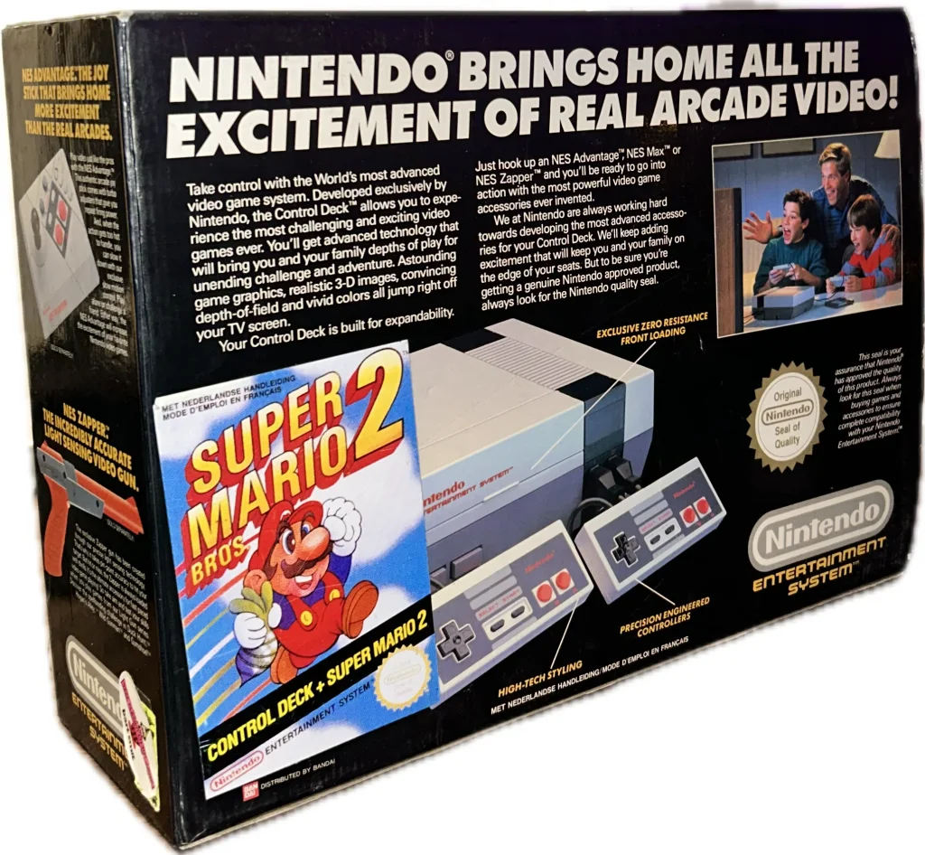 Nintendo NES Console inclusief Super Mario Bros 2 thumbnail
