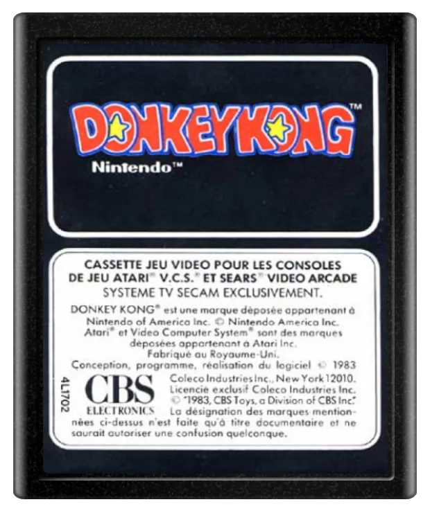 Donkey Kong (Cart + Manual)
