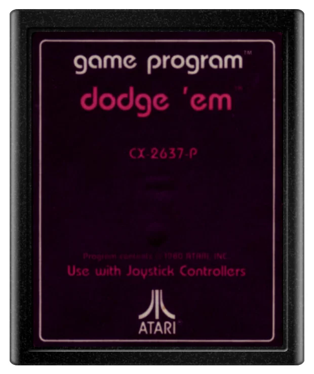 Dodge'em [Text Label] (Cart + Manual)