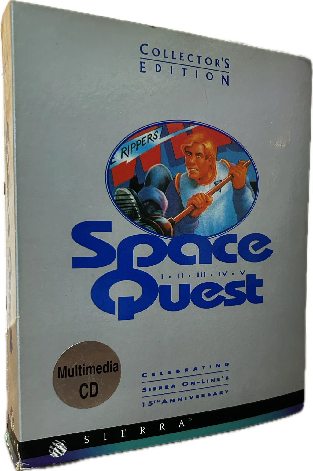 Space Quest Collector's Edition Big Box Sierra 15th anniversary