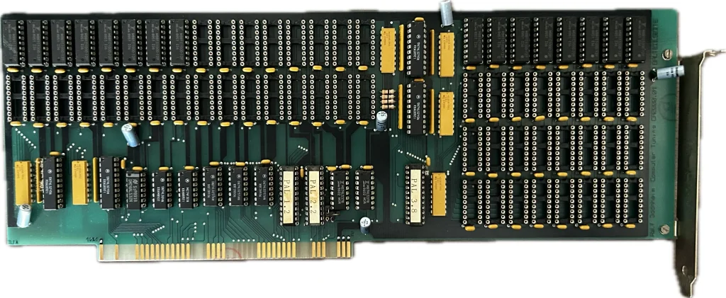 Amiga 2000 Zorro-II Fast RAM – Ralf Jochheim CA2000.01 (2 MB, uitbreidbaar tot 8 MB)