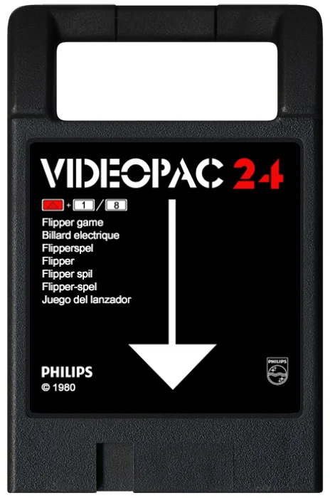 Videopac 24: Flipper Game (Cart Only)
