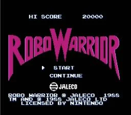 Robo Warrior (Cart Only) thumbnail