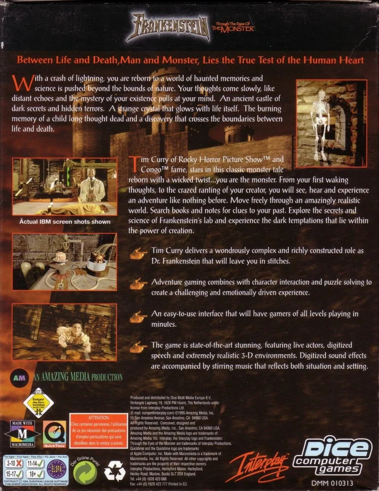 Frankenstein - Through the Eyes of the Monster thumbnail