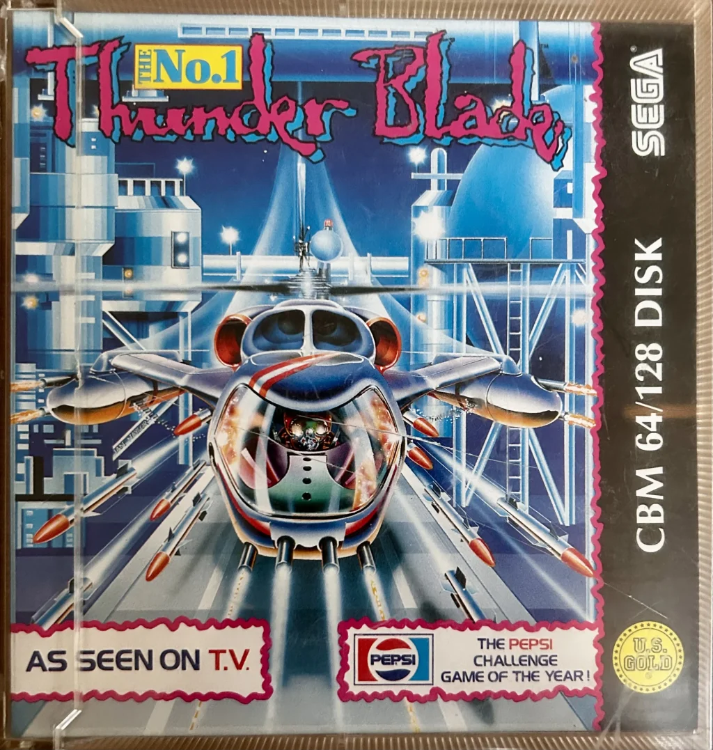 Thunder Blade C64/C128 Disk Version