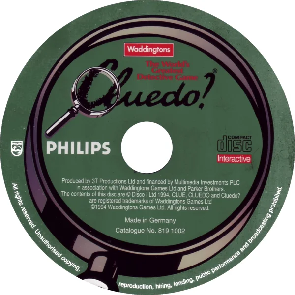 Cluedo [Disc Only]