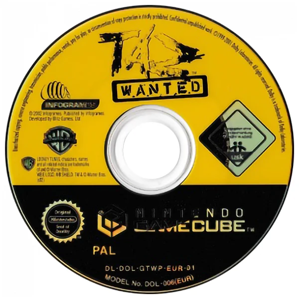 Taz Wanted (Disc Only)