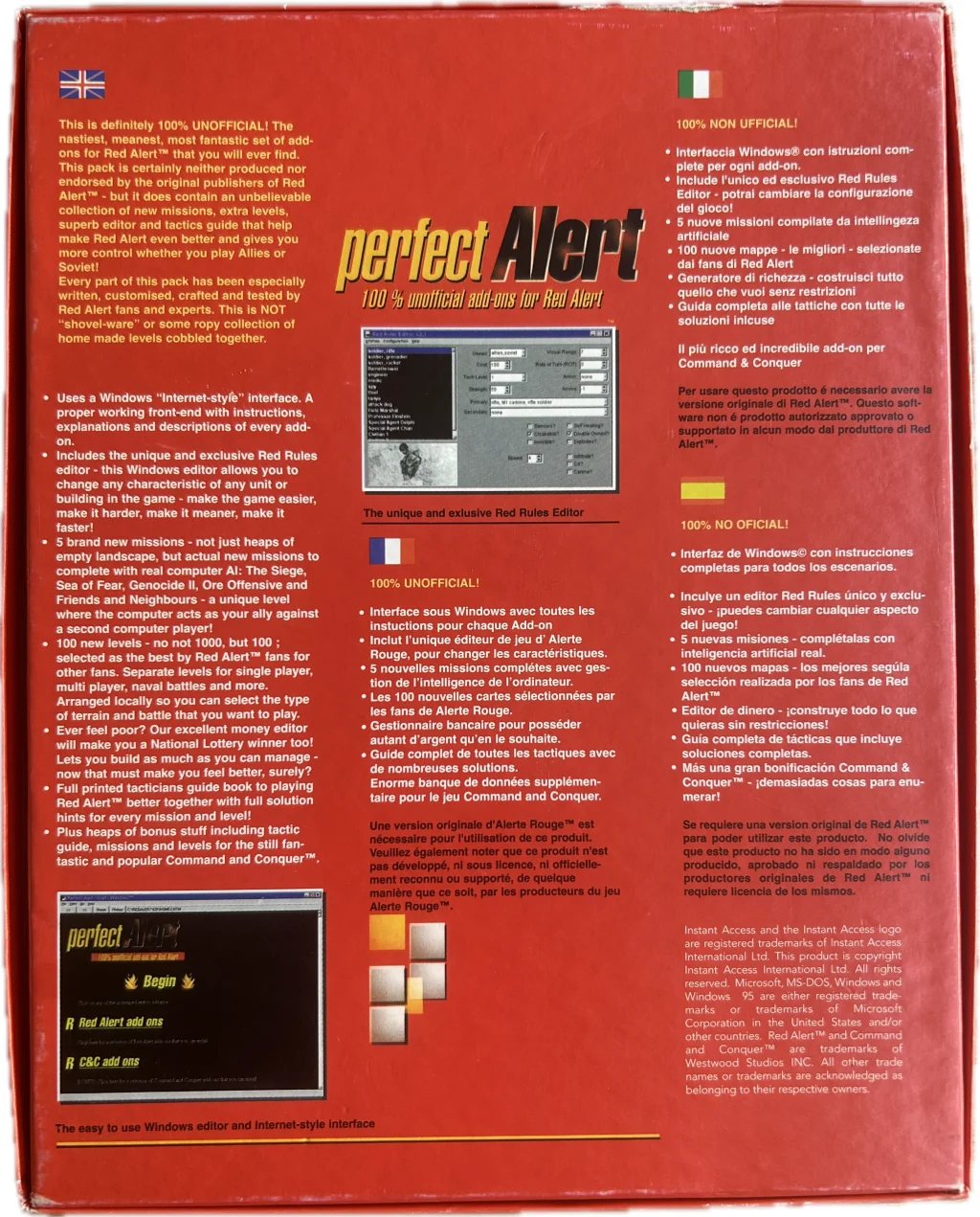 Perfect Alert 100% Unofficial add-ons for Red Alert thumbnail