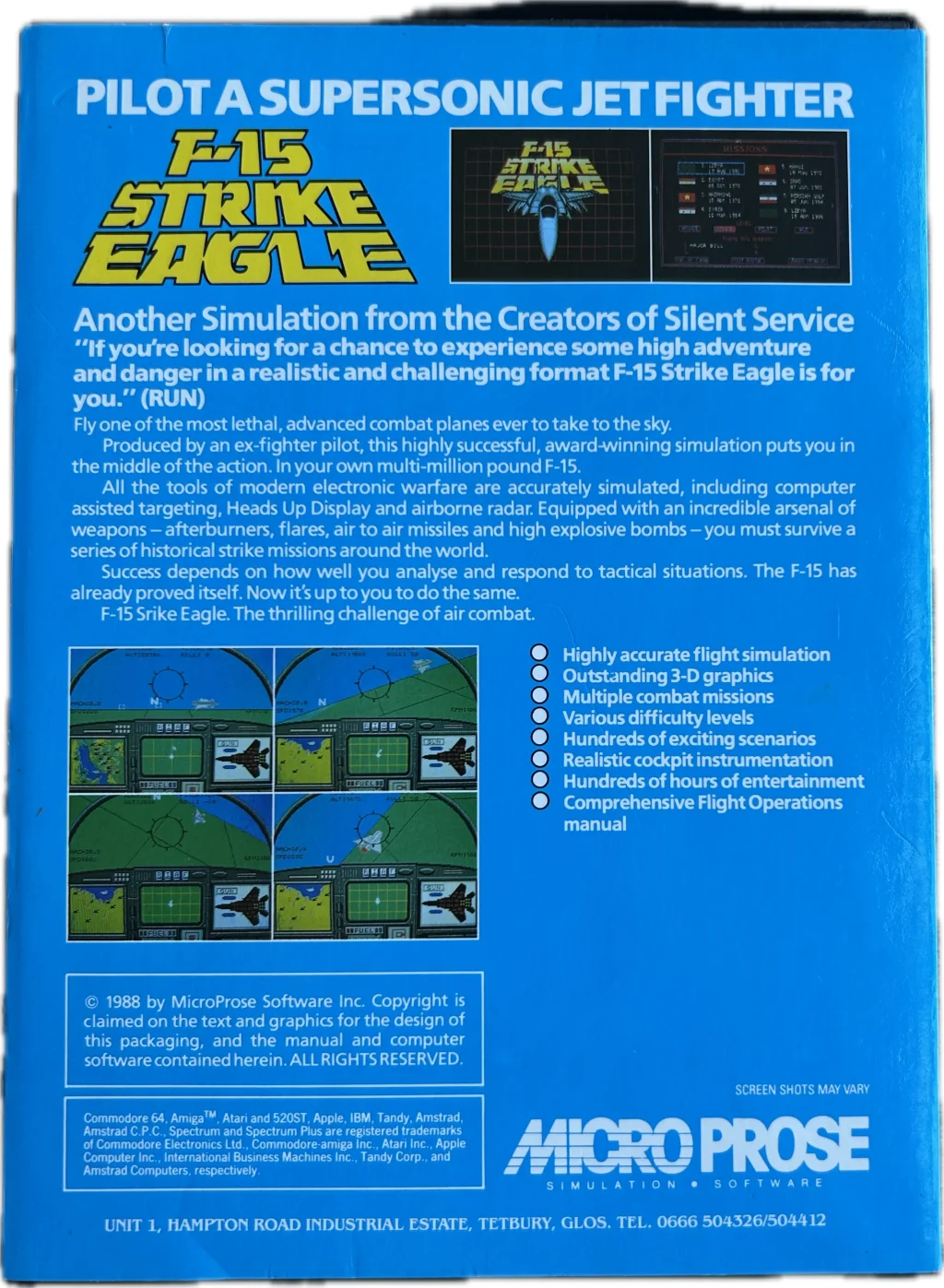 F-15 Stike Eagle 3.5" Disk thumbnail