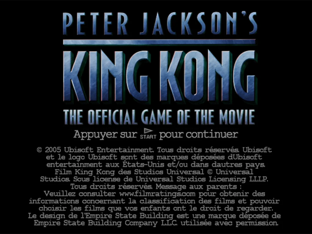 Peter Jackson's King Kong thumbnail