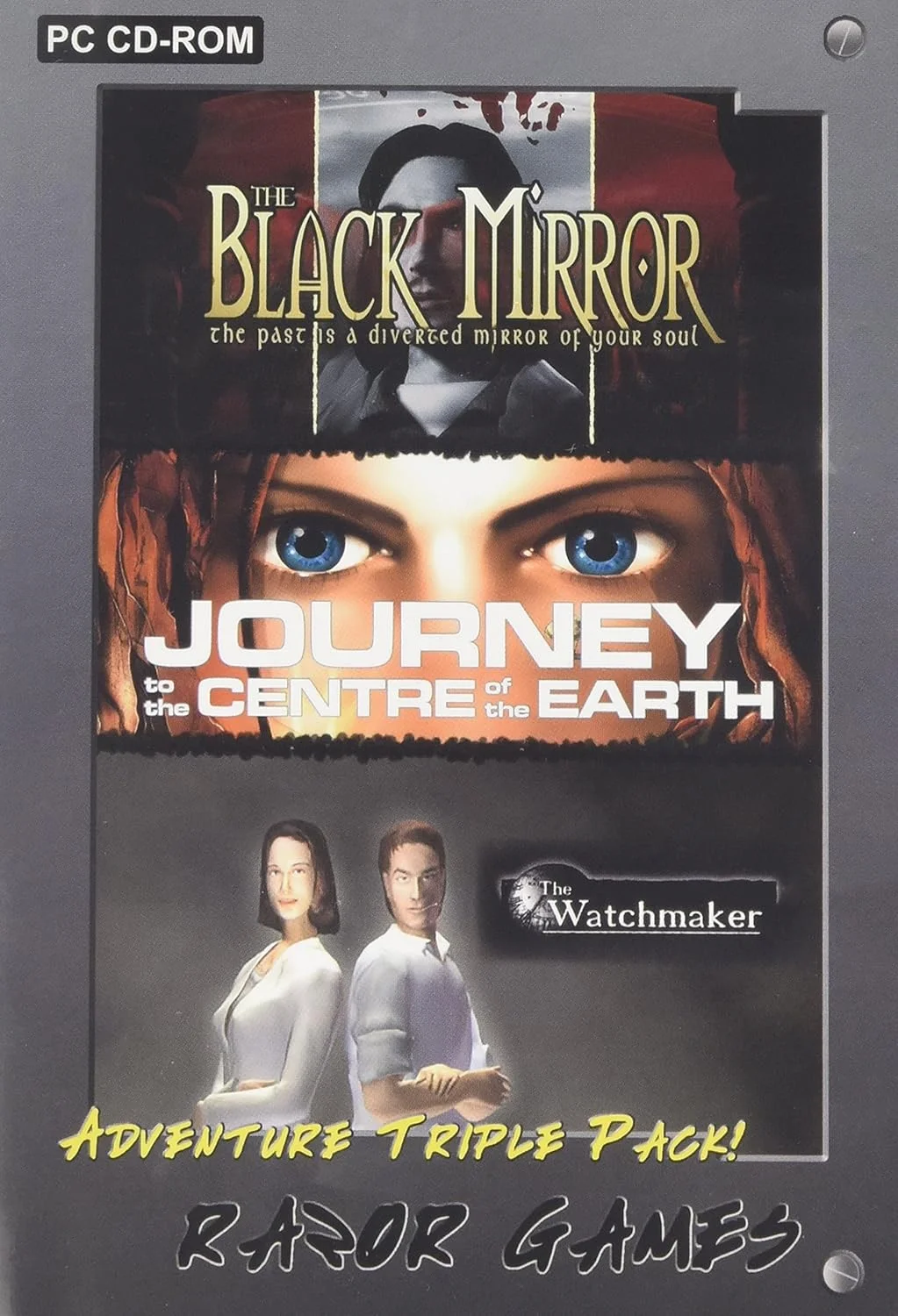 Adventure Triple Pack: The Black Mirror / Journey to the Centre of the Earth / The Watchmaker