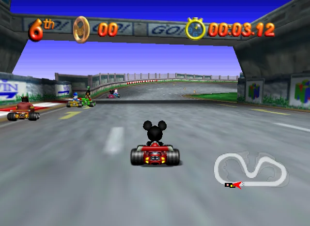Mickey's Speedway USA [JP N64] thumbnail
