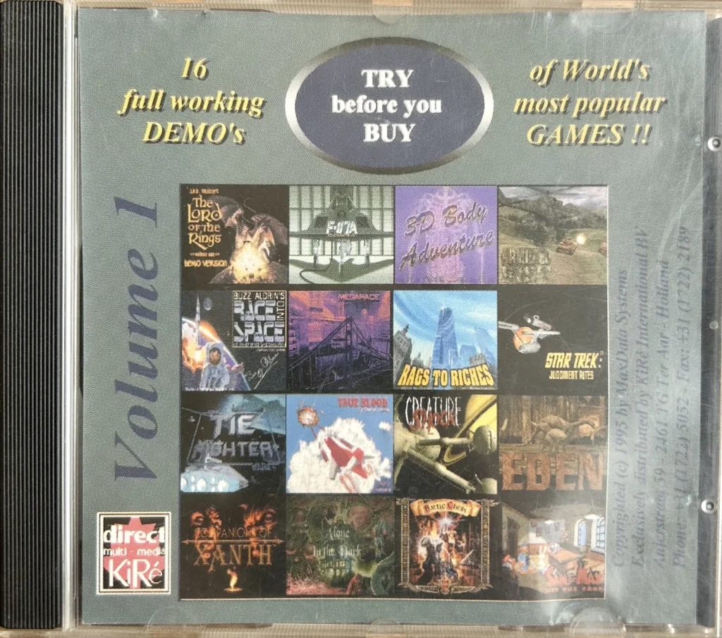 Volume 1 Demo CD
