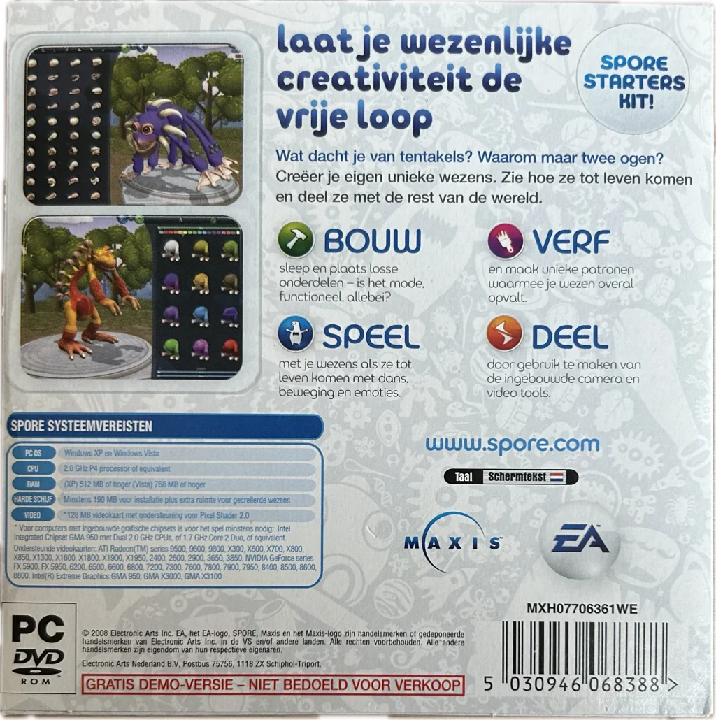 Spore Creature Creator Demo [Sleeve] thumbnail