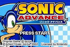 Sonic Advance [Cart Only] thumbnail