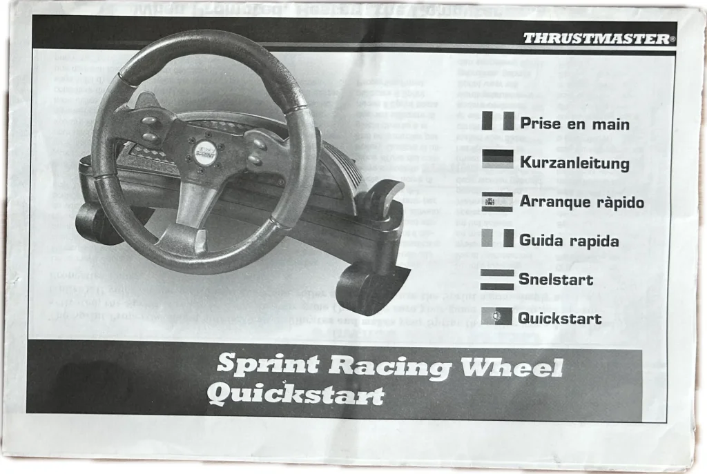 Thrustmaster Formula One Sprint Racing Stuur thumbnail