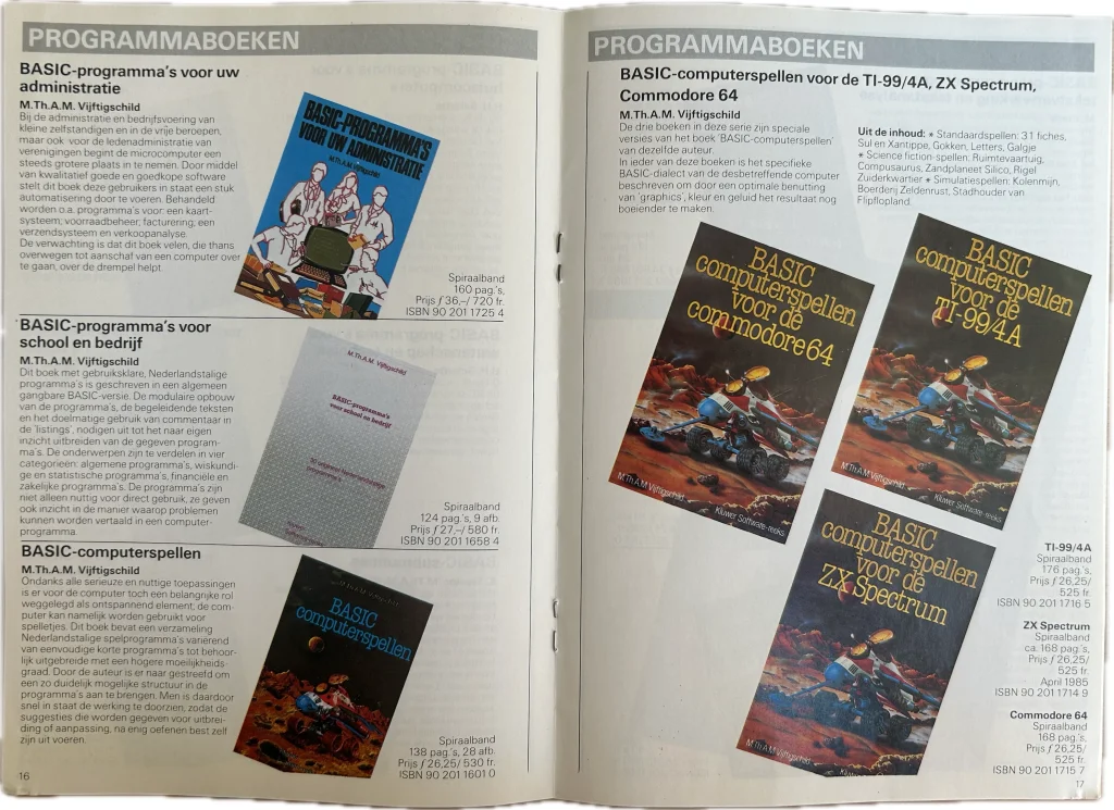 1985 Catalogus Informatica (Folder) thumbnail