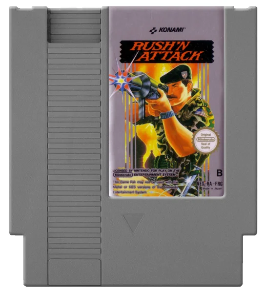 Rush'n Attack (Cart Only)