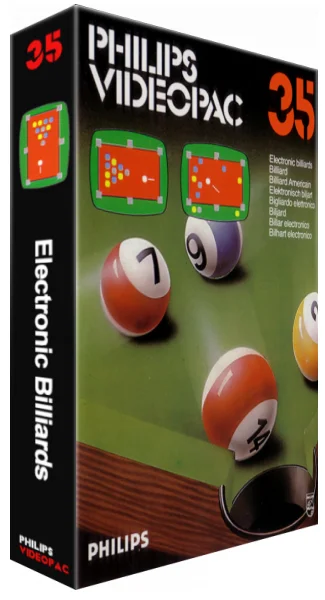 Philips Videopac 35 Electronic Billiards