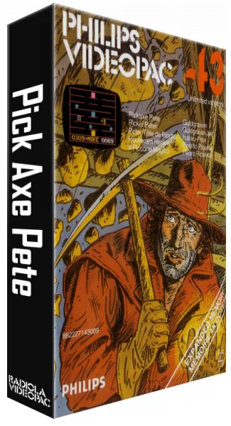 Philips Videopac 43 Pickaxe Pete