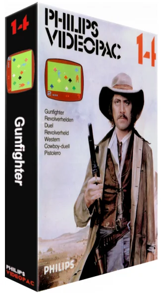 Philips Videopac 14: Gunfighter [Hard Case]