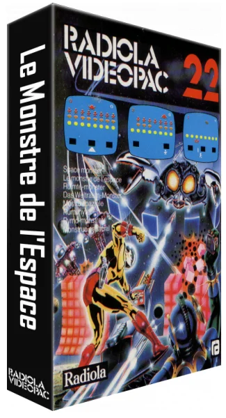 Philips Videopac 22: Space Monster [Hard Case]