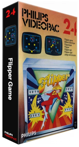 Philips Videopac 24: Flipper [Hard Case]